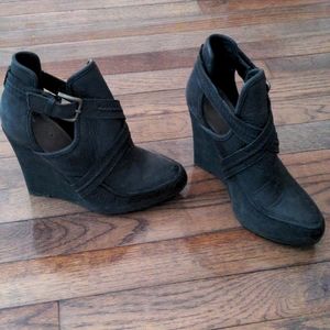 Joie wedge booties